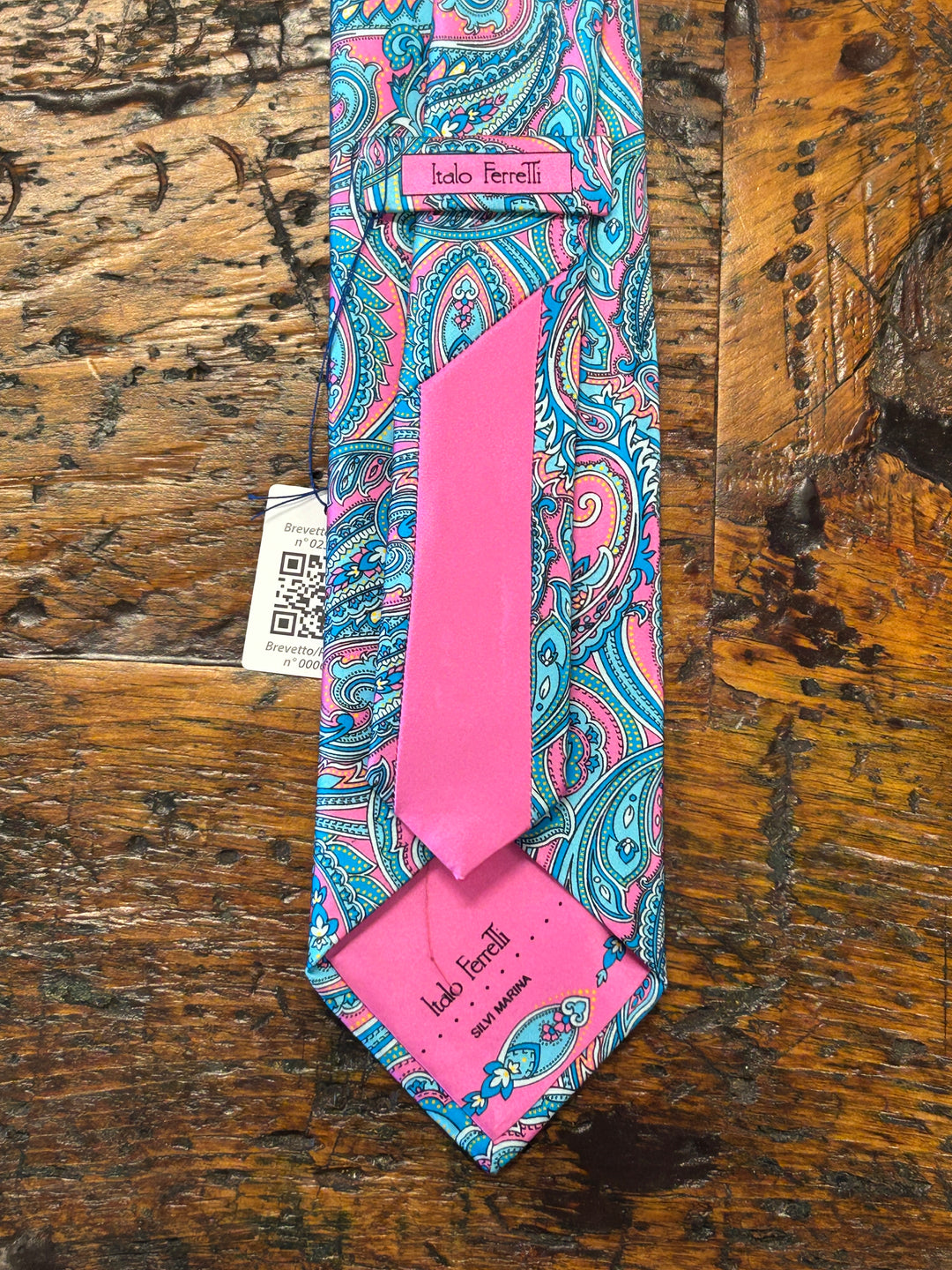 ITALO PAISLEY  NECKTIE - TEAL