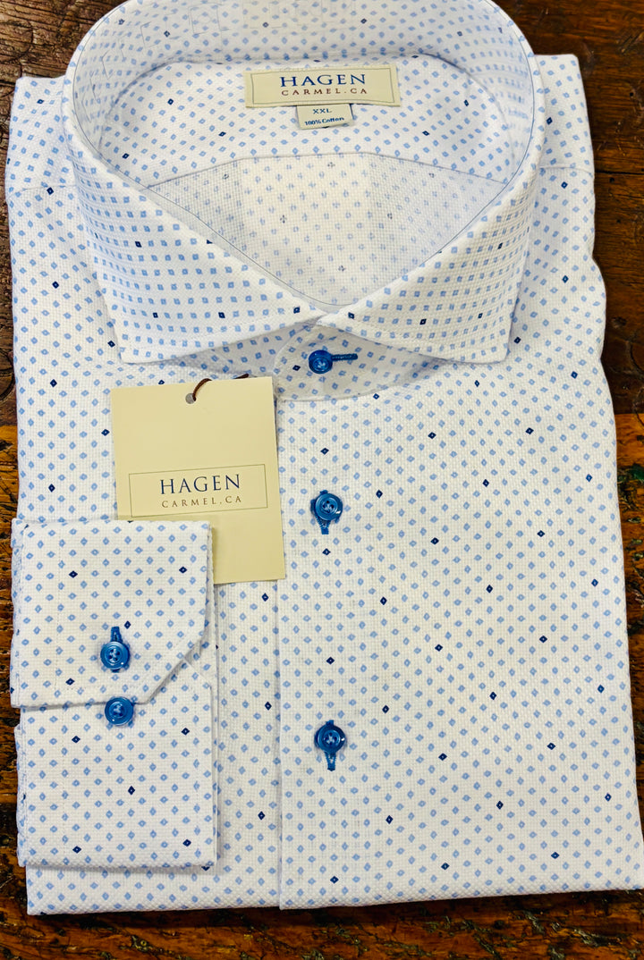DIAMOND MOTIF  SPORT SHIRT
