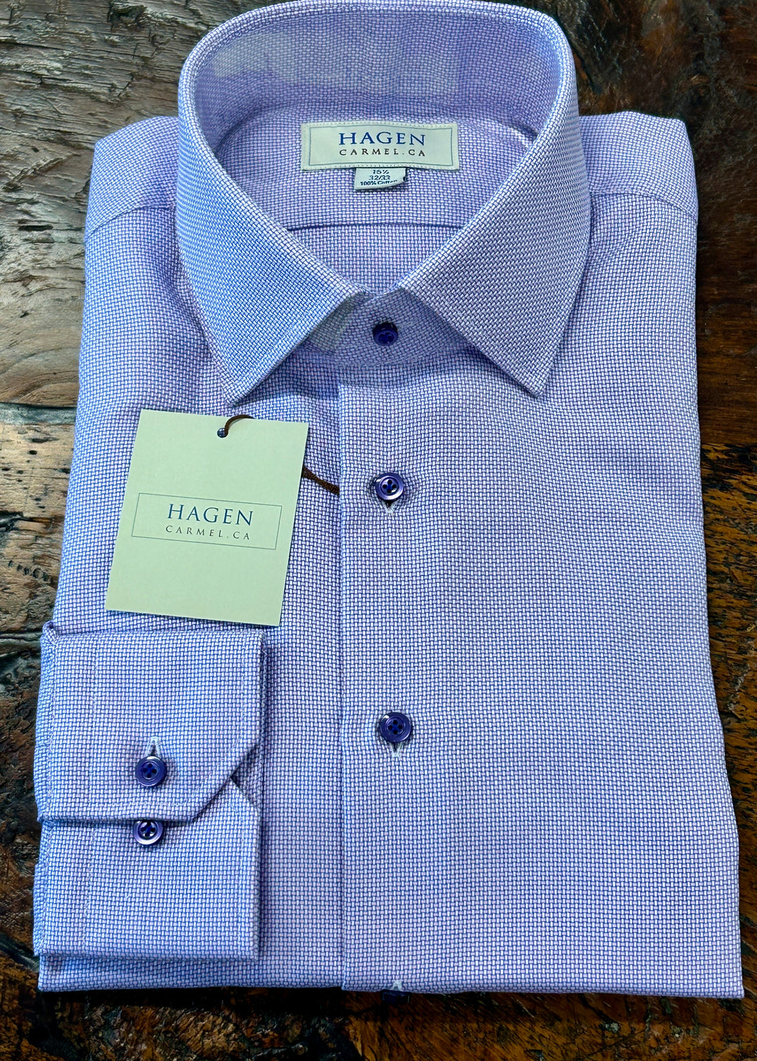 Basketweave Dress Shirt