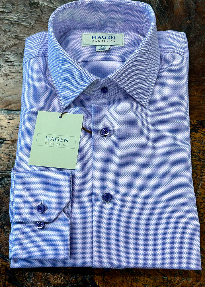 Basketweave Dress Shirt