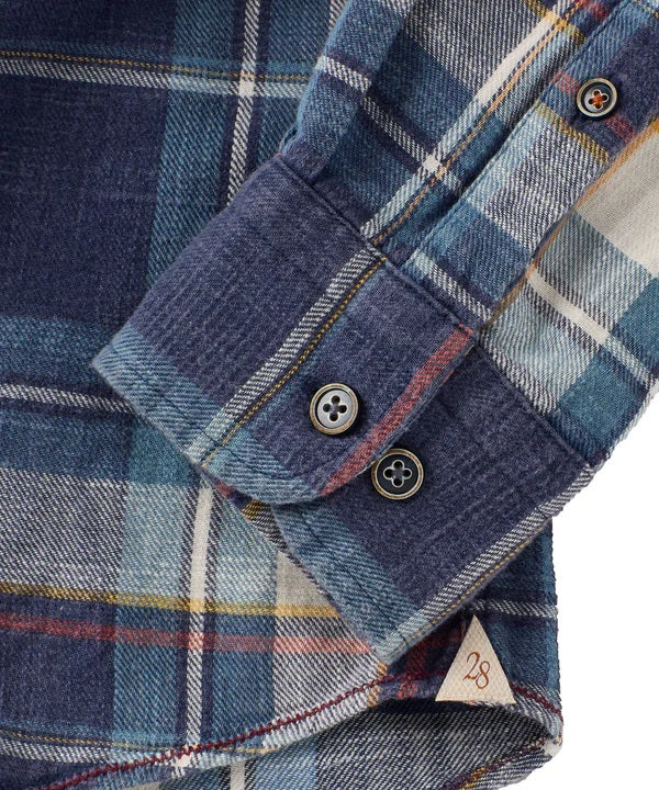 TWILL PLAID SPORT SHIRT