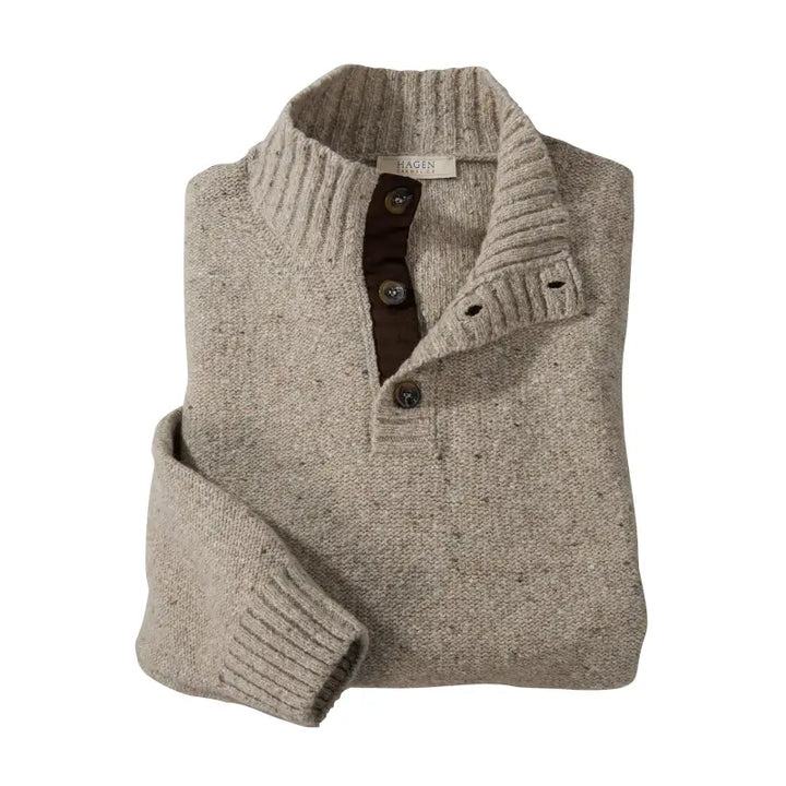 DONEGAL MOCK SWEATER