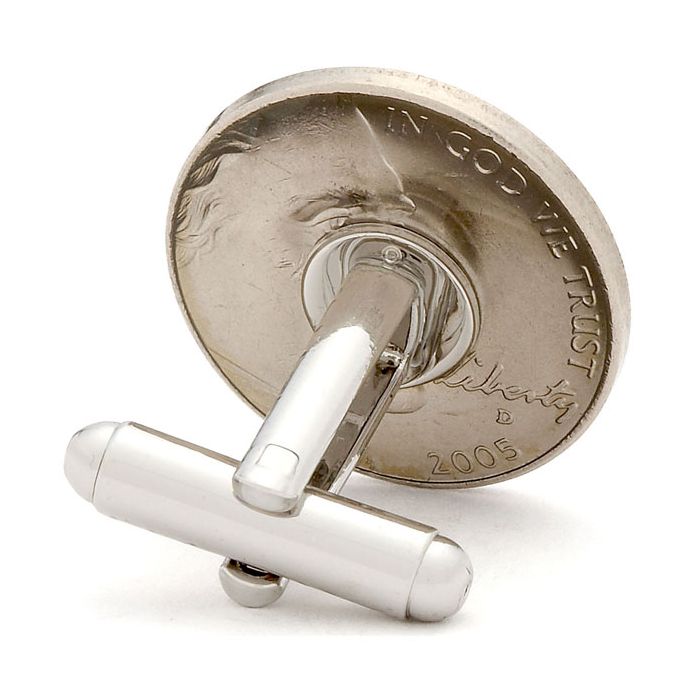 BUFFALO NICKEL CUFFLINK