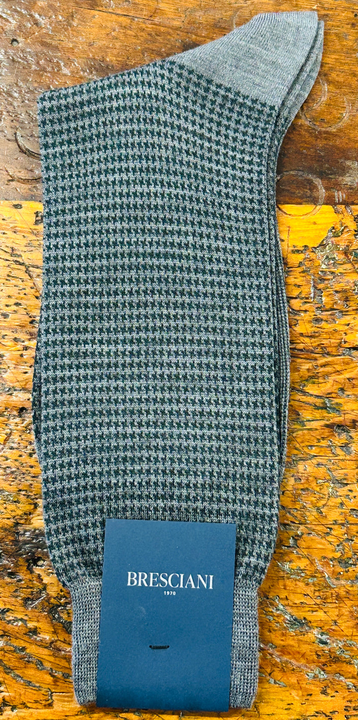 JACQUARD HOUNDSTOOTH SOCKS