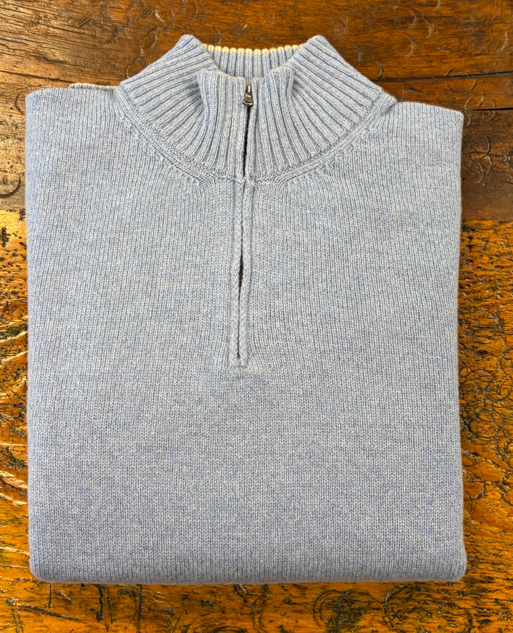 MERINO QRT ZIP SWEATER